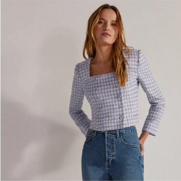 Favorite Daughter The Dasha Top in Lilac 12 - Picture 7 of 12